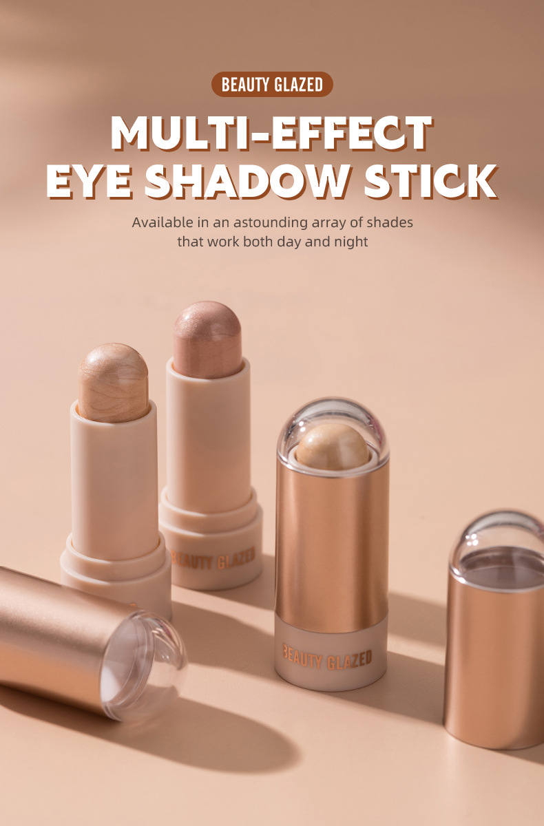 Three-color Highlighter Long-Lasting Waterproof Contouring Brighten ...