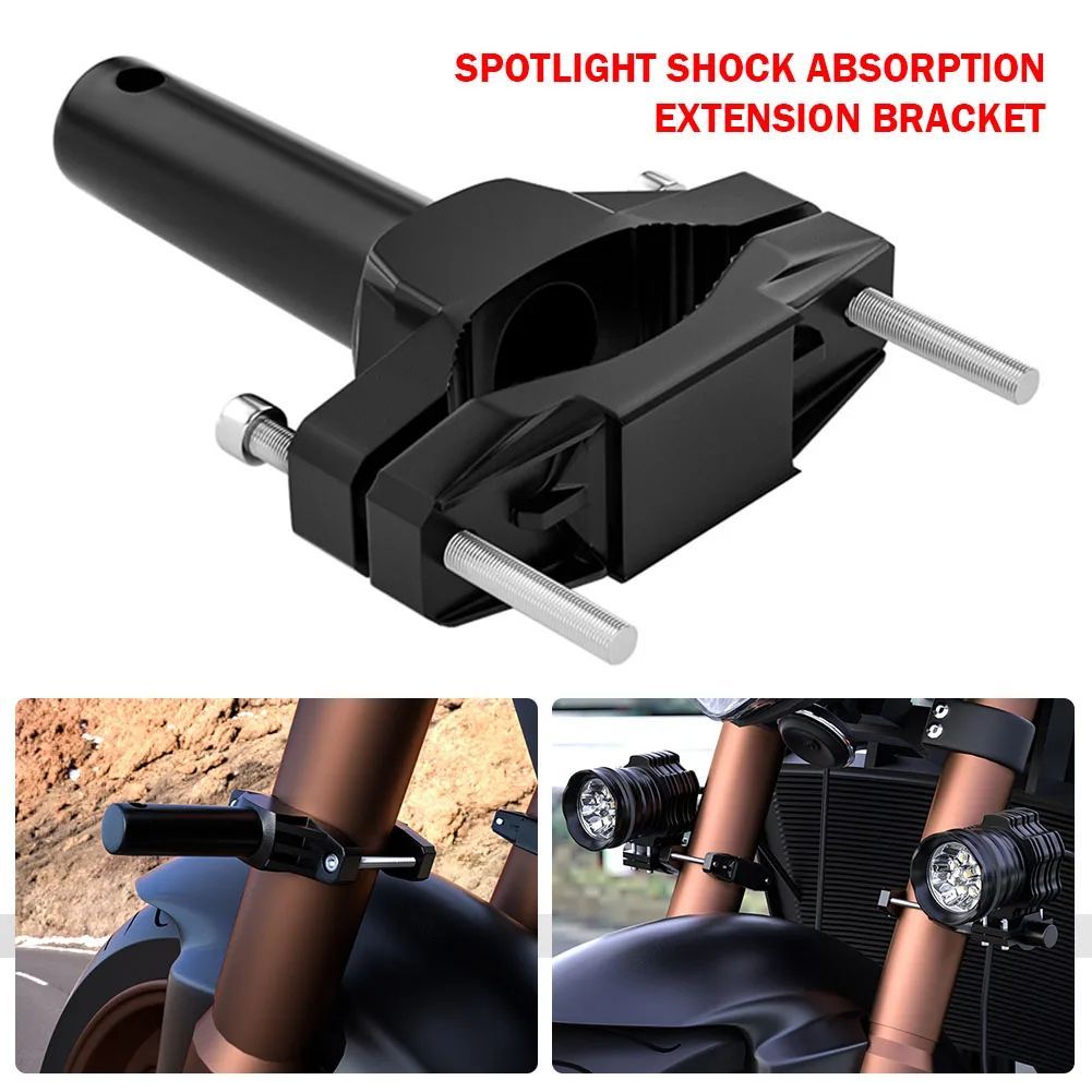 1 pcs Motorcycle Bumper Fixed Bracket Motorcycle Headlight Mount Clamp ...
