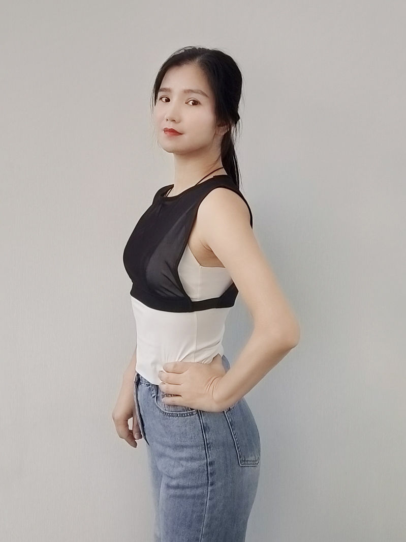 Spring Summer Autumn Korean Round Neck Fake Collar Women Translucent ...