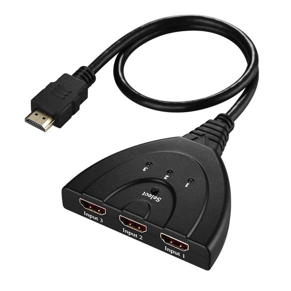 3 HDMI-compatible Ports In and 1 HDMI-compatible Out Full HD 1080P HDMI ...