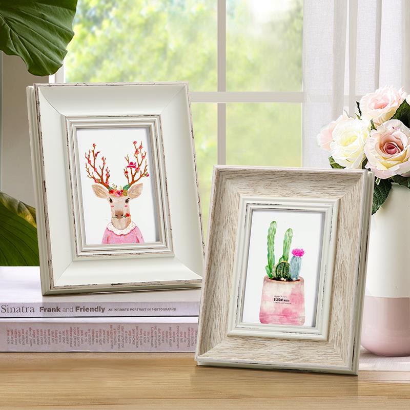 【Customizable Size】American Retro and Nostalgic Plastic Photo Frame ...