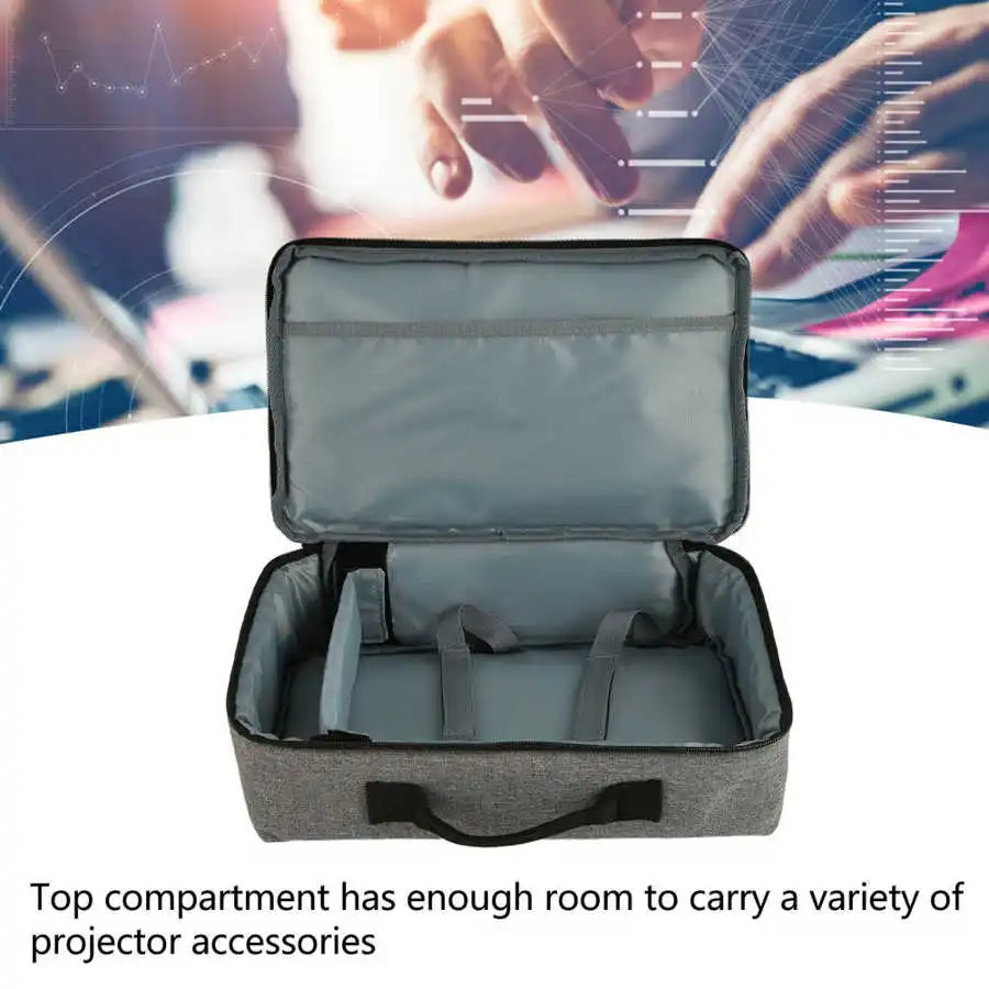Portable Projector Storage Bag Case Universal Carrying Bag Box Travel ...