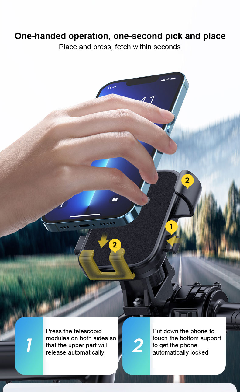 Yoke 50 Motorcycle Nut Mount & TiGRA Holder for Samsung Galaxy S20 (sku 54417)