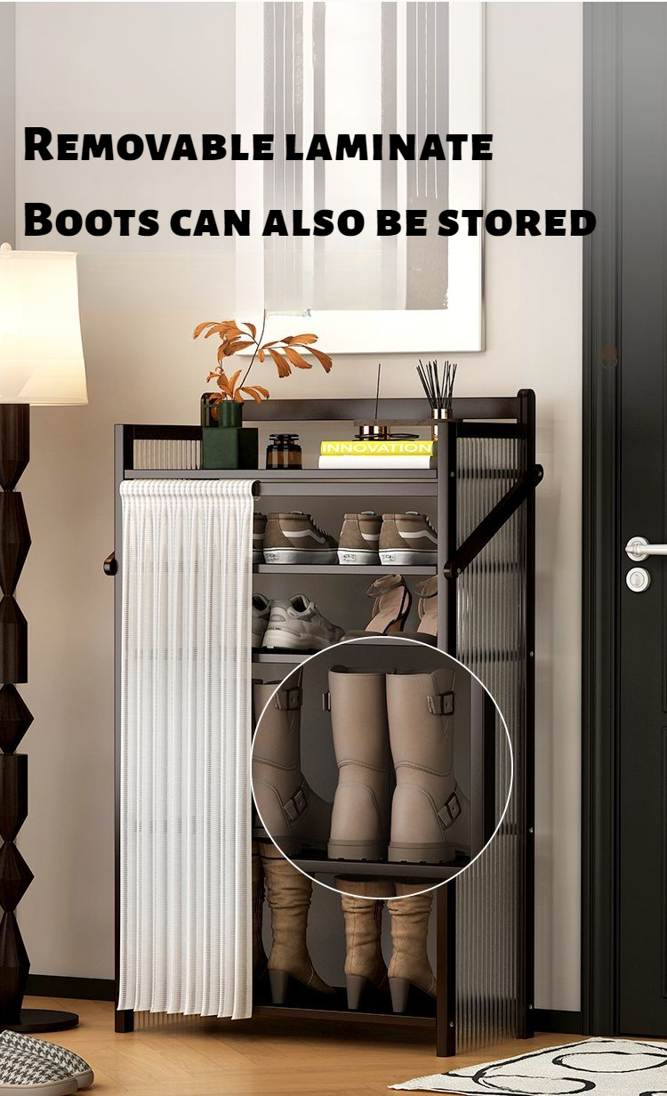 WEILIANG Foldable Shoe Rack Outdoor Shoe Rack Shoe Rack Organiser Shoe ...