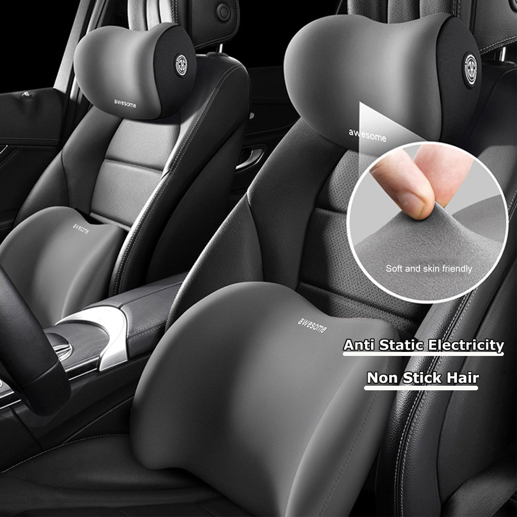 Car Neck Cushion Car Seat Neck Pillow Headrest Cushion for Neck Back