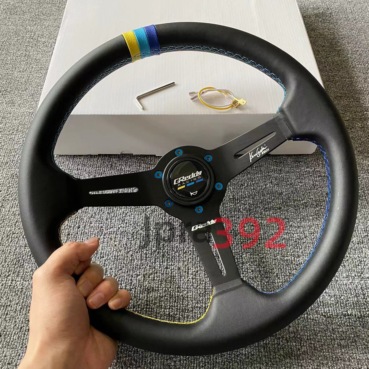 GReddy sports steering wheel 正規品！極美品！ GReddy Sports Steering Wheel 80mm Deep Type | GReddy Produce