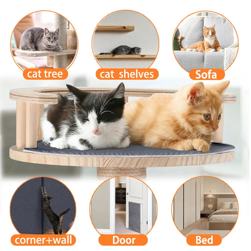 1000mm Anti Cat Scratch Cat Scratching Mat Self-adhesive Carpet Cats ...