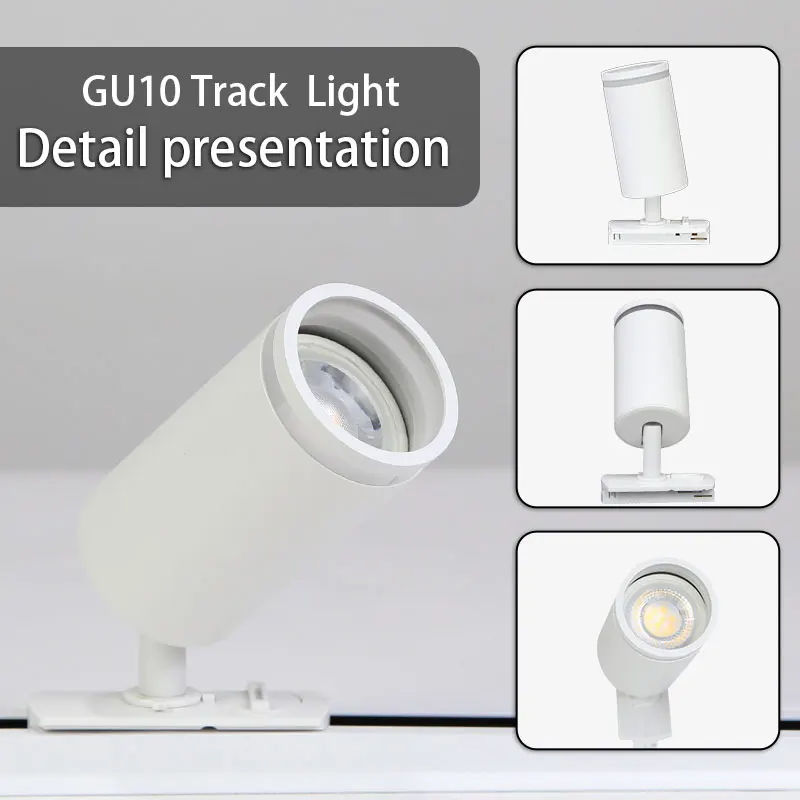 Replaceable GU10 Bulb Led Spotlight Track Light Ceiling Lights Indoor ...