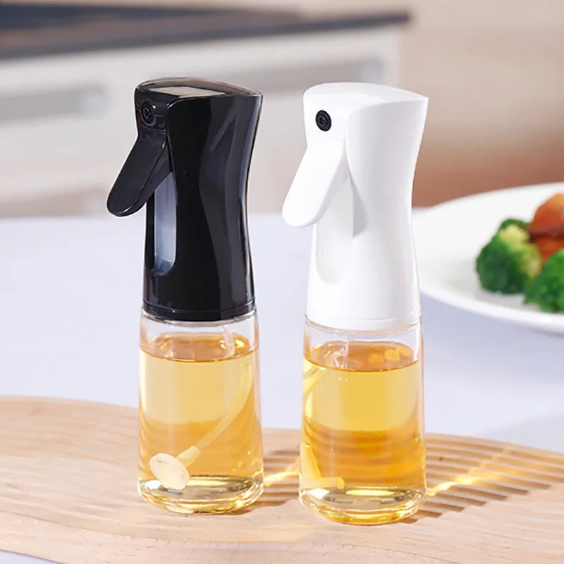 Unbranded 300ml Oil Spray Bottle – Kitchen BBQ Olive Oil Dispenser, White, For Camping & Baking 3 thumbnail image