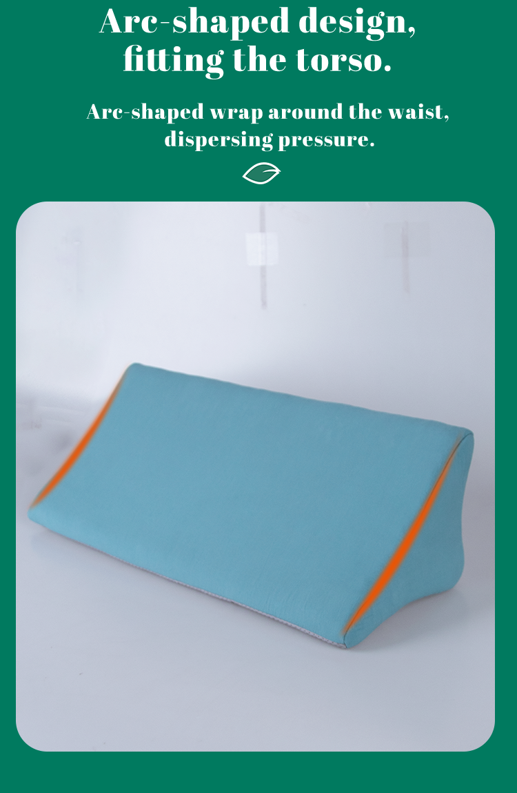 🚚Triangle Turning Pillow for Bedridden Elderly Wedge Cushion for