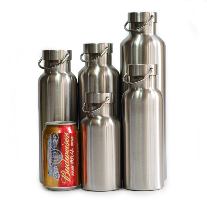 Double Wall Vacuum Insulated Water Bottle Thermos 304 Stainless Steel ...