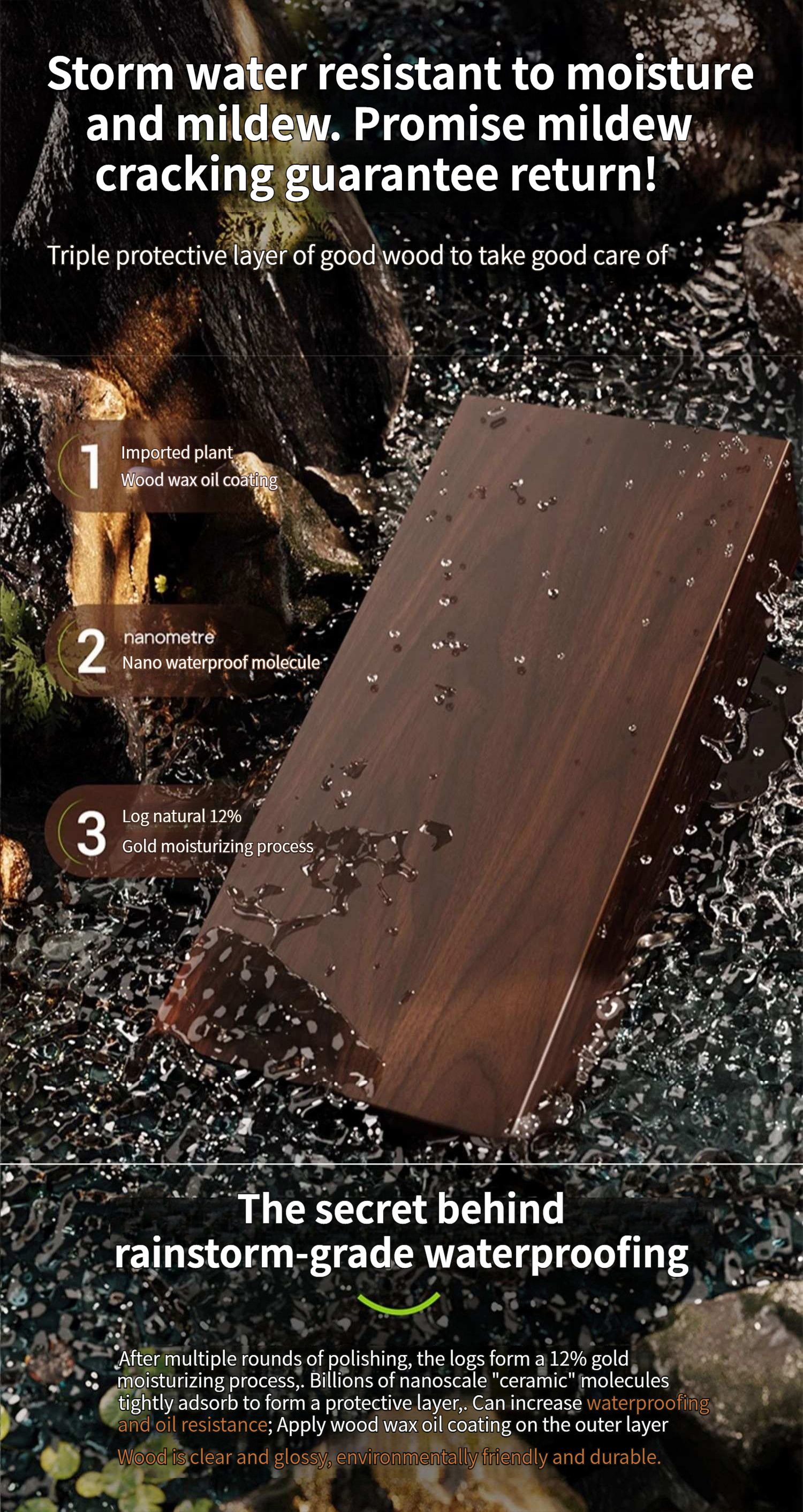 [SG Seller]LooToo Nordic Style Solid Wood White Wood Hooks Towel Hanger