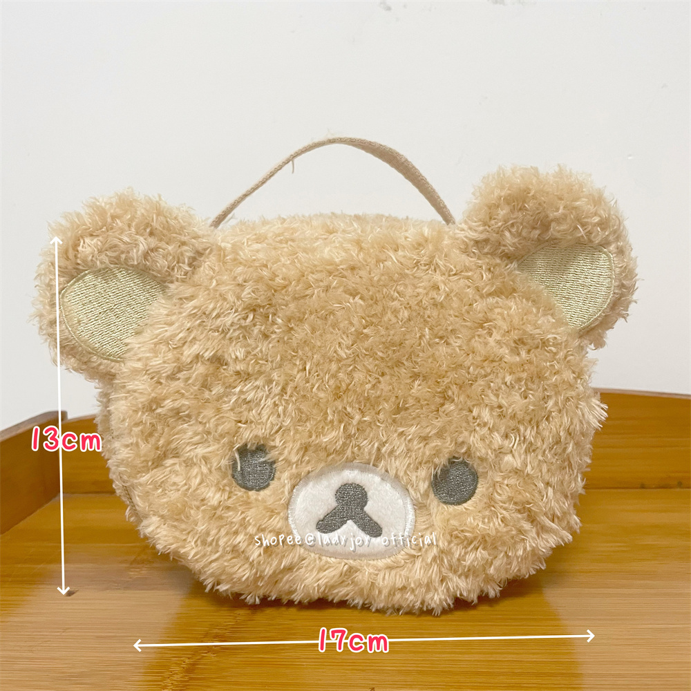 Rilakkuma factory 3D Cosmetics/Toiletries Hard Carrying Case NEW