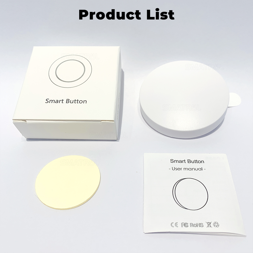 SMATRUL Tuya Zigbee Smart Key Switch Scene Switch Multi-Scene ...