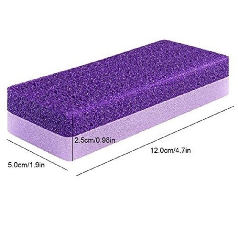 Reusable Foot Pumice Sponge Stones Foot Care Callus Exfoliate Hard Skin ...