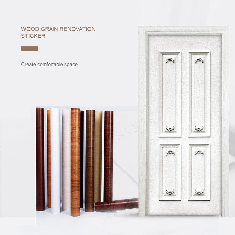 Door sticker waterproof and moisture proof old furniture renovation PVC ...
