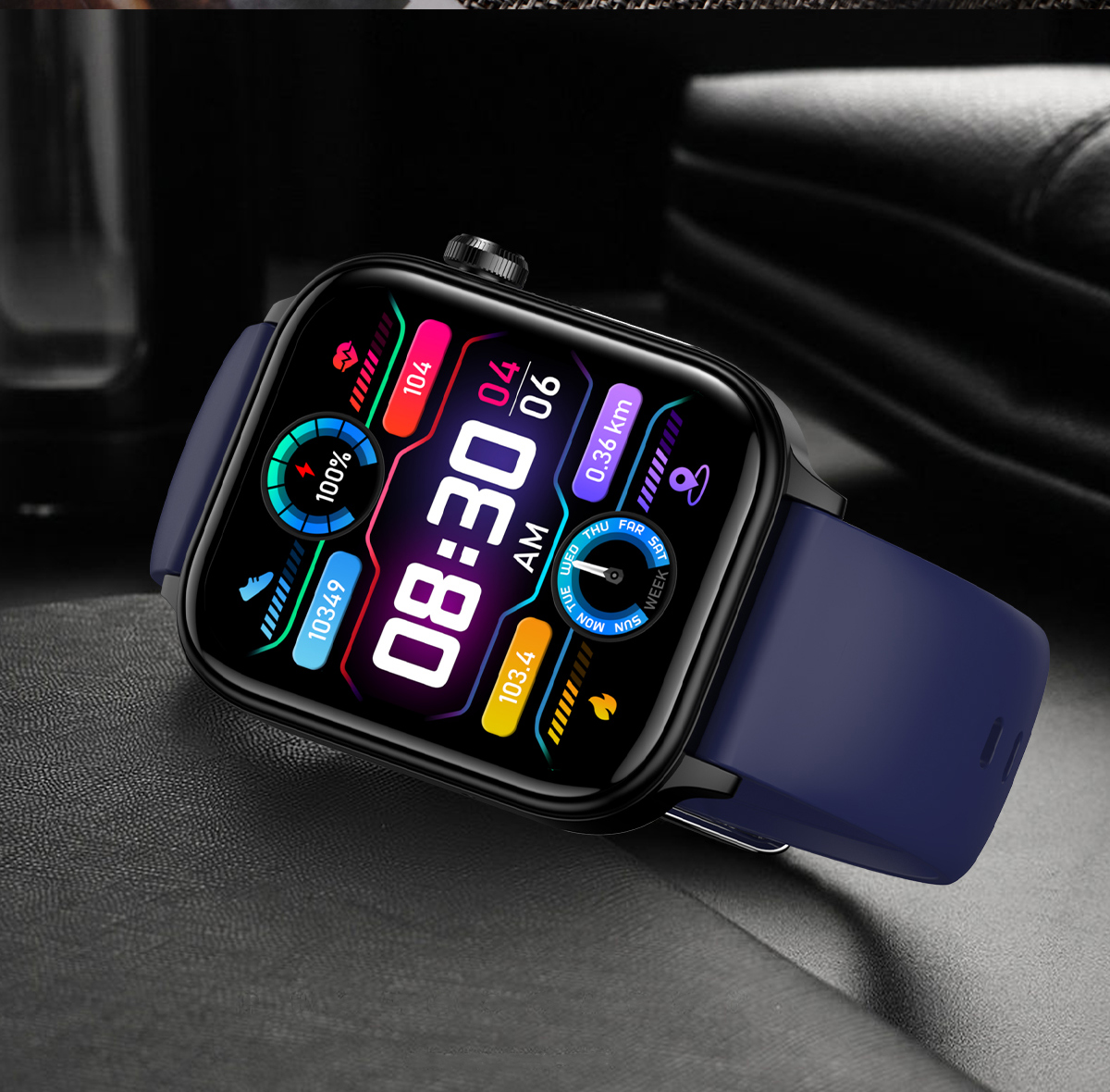 HERALL 2020 ECG Smart Watch for Men - Premium Waterproof Design