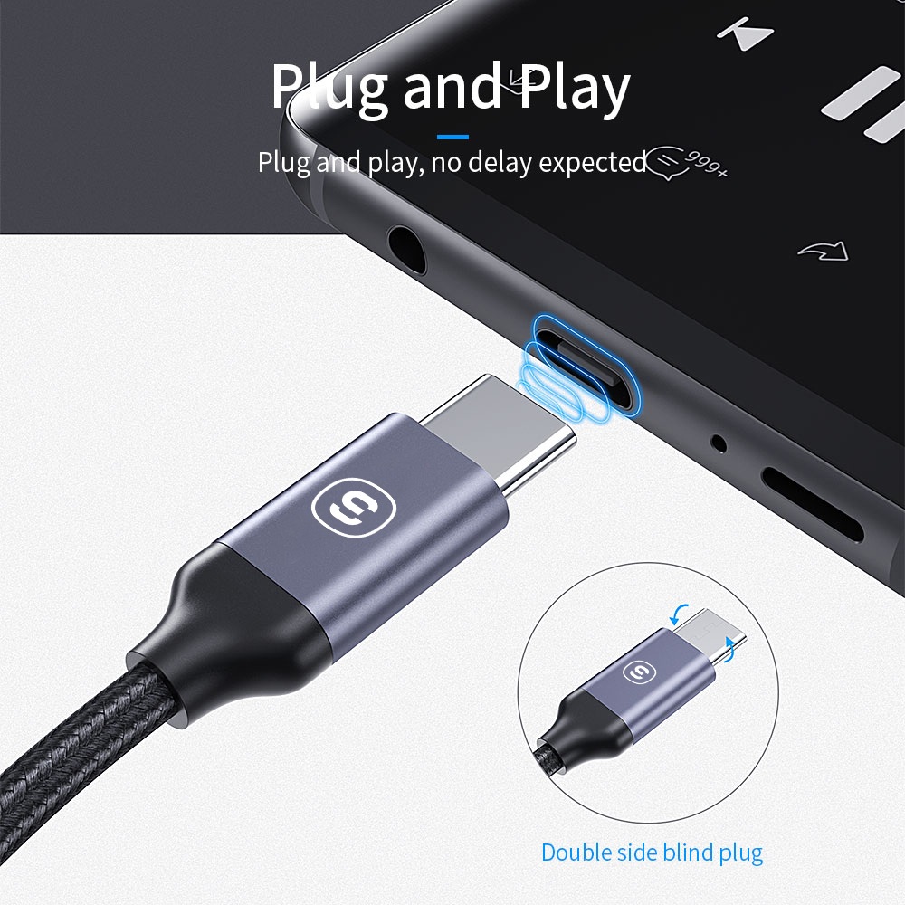 adapter essager przejściówka mini jack 3 5mm usb c