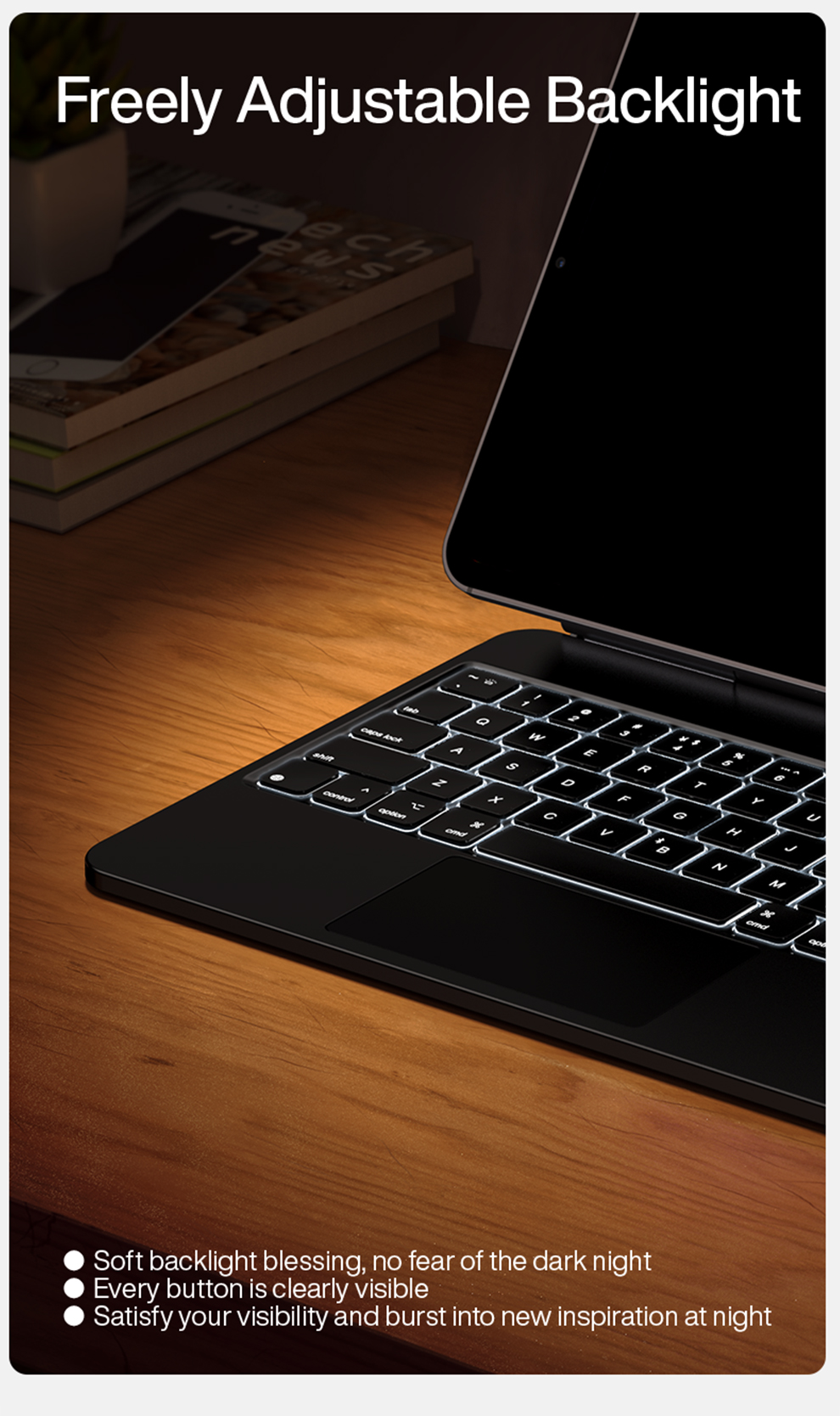SmartDevil Touch Keyboard Case For iPad 2019/2020/2021/2022/iPad Pro ...