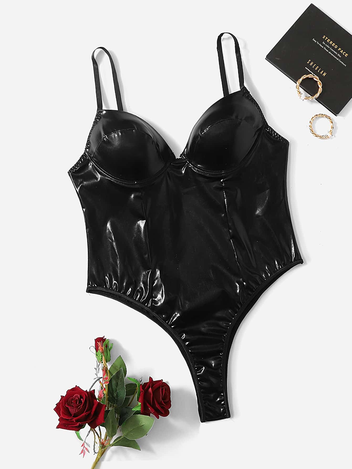 Underwear Set S Pleasures Black (One size)