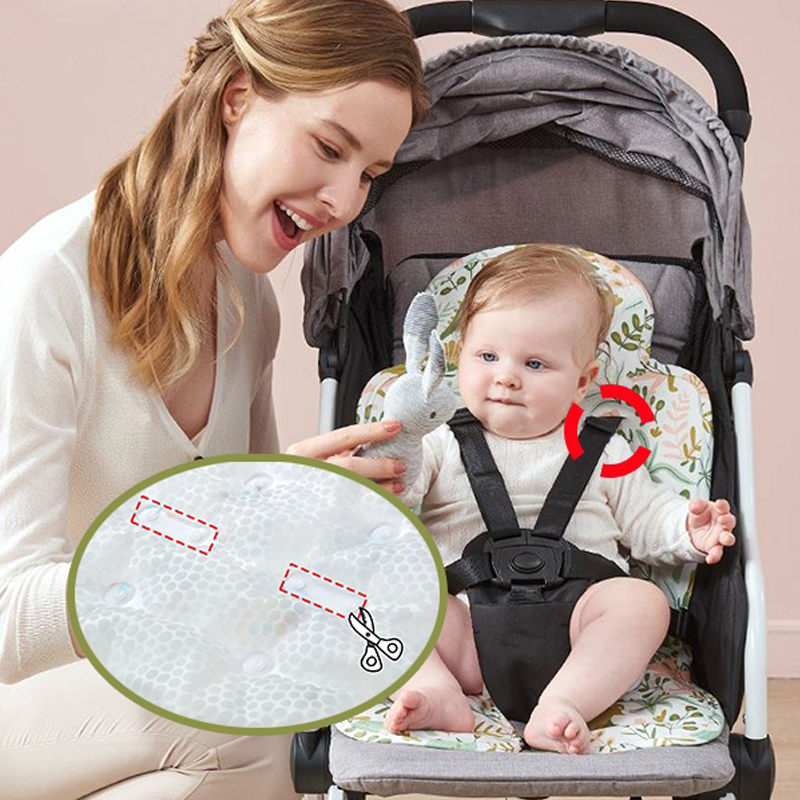 SG Baby stroller mat Ice cushion Baby stroller safety seat mat Children ...