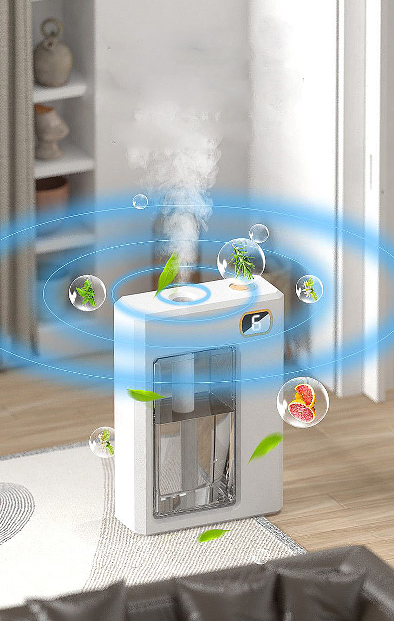 Automatic Aroma Diffuser Rechargeable Fragrance Machine Air Humidifiers ...