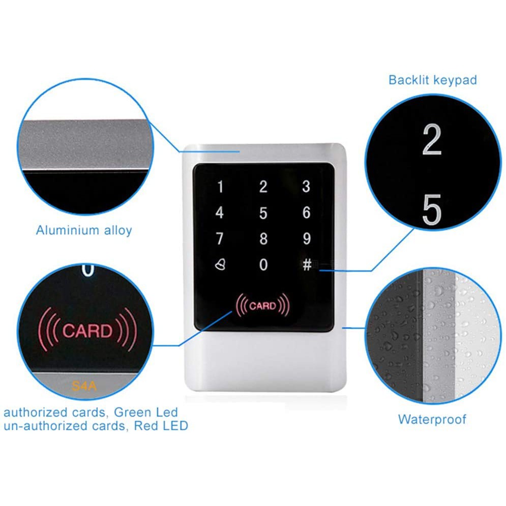 Touch Screen Standalone Access Control System with Keypad Support ...