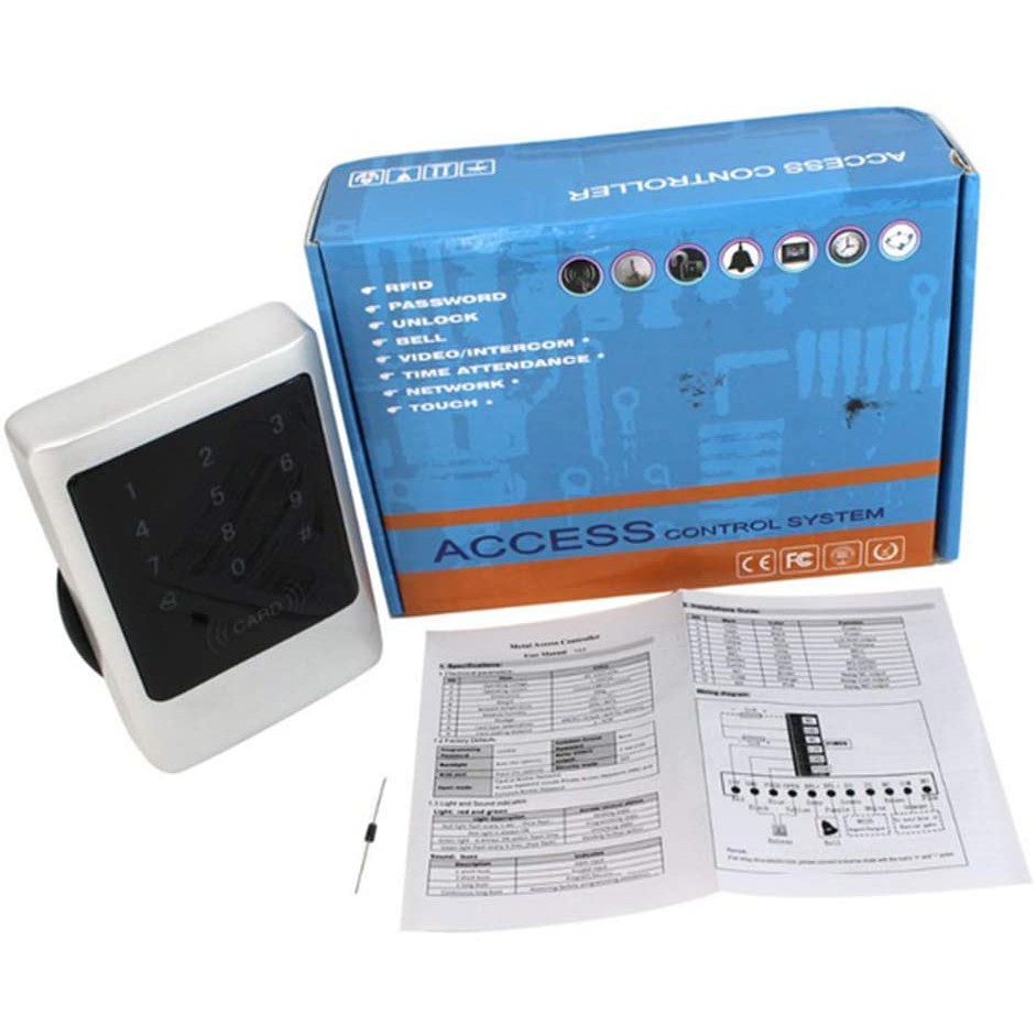 Touch Screen Standalone Access Control System with Keypad Support ...