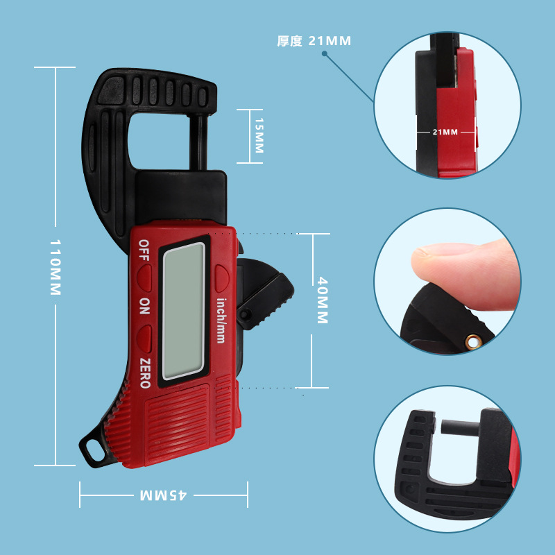 Electronic Thickness Gauge Digital Thickness Gauge Thickness Gauge ...