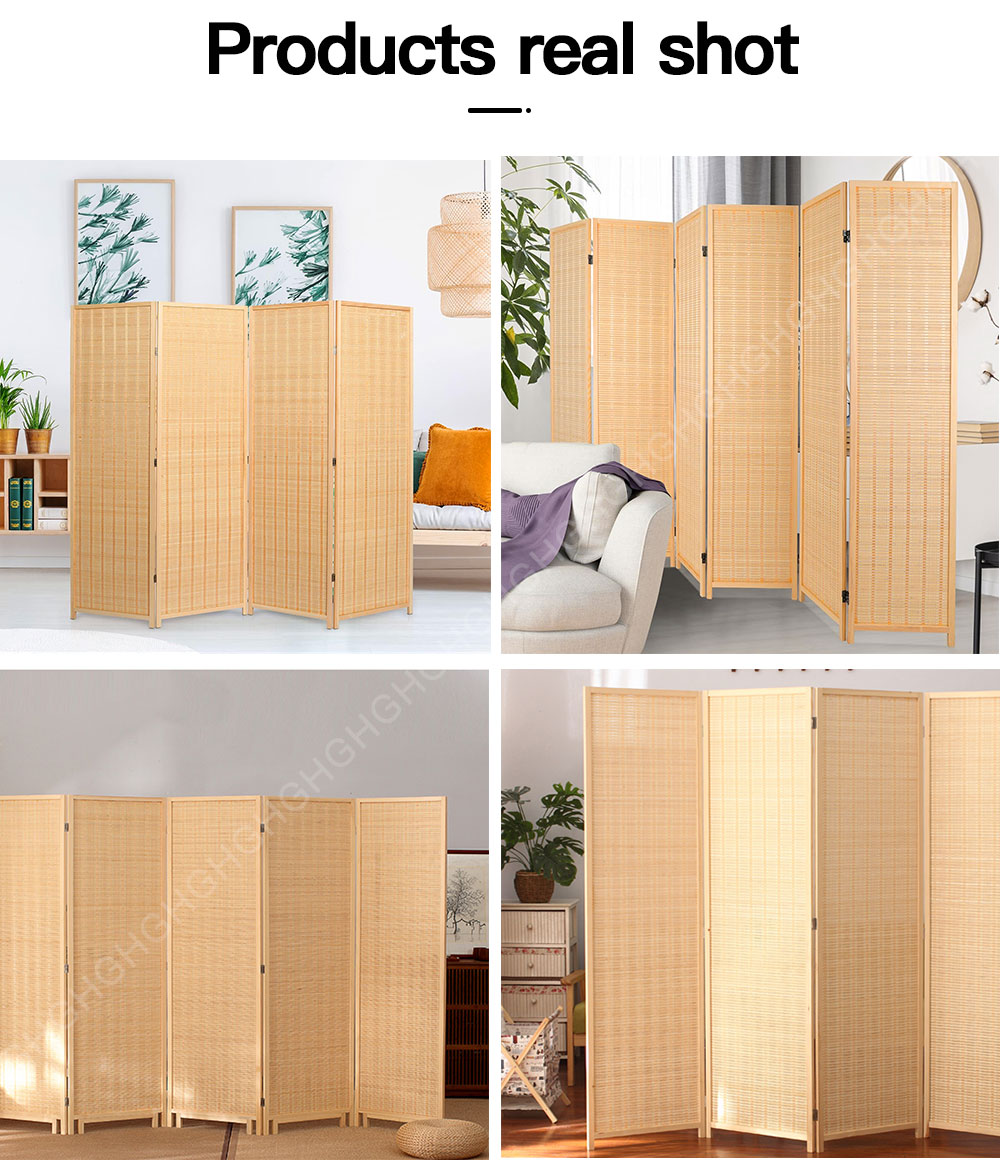 ⭐SG GREATHELP⭐Bamboo Divider / Room divider/ Folding Screen / Room ...