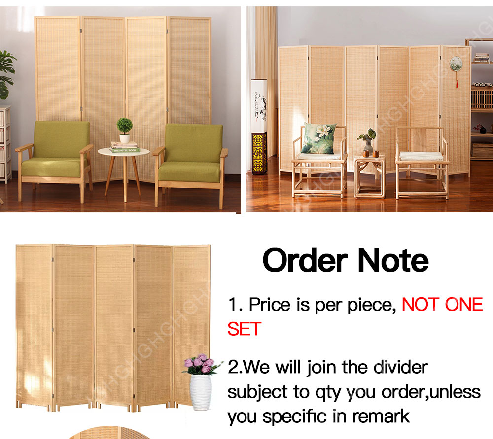 ⭐SG GREATHELP⭐Bamboo Divider / Room divider/ Folding Screen / Room ...