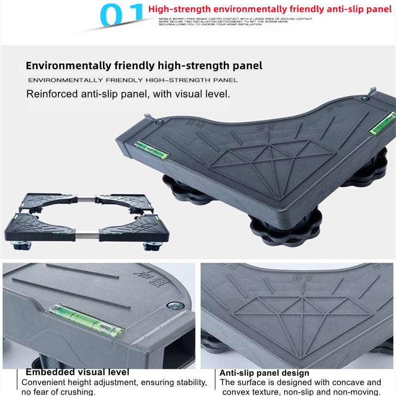 [SG SELLER LOCAL STOCK]Movable Base Wheel Heavy Duty Load Up to 500kg ...