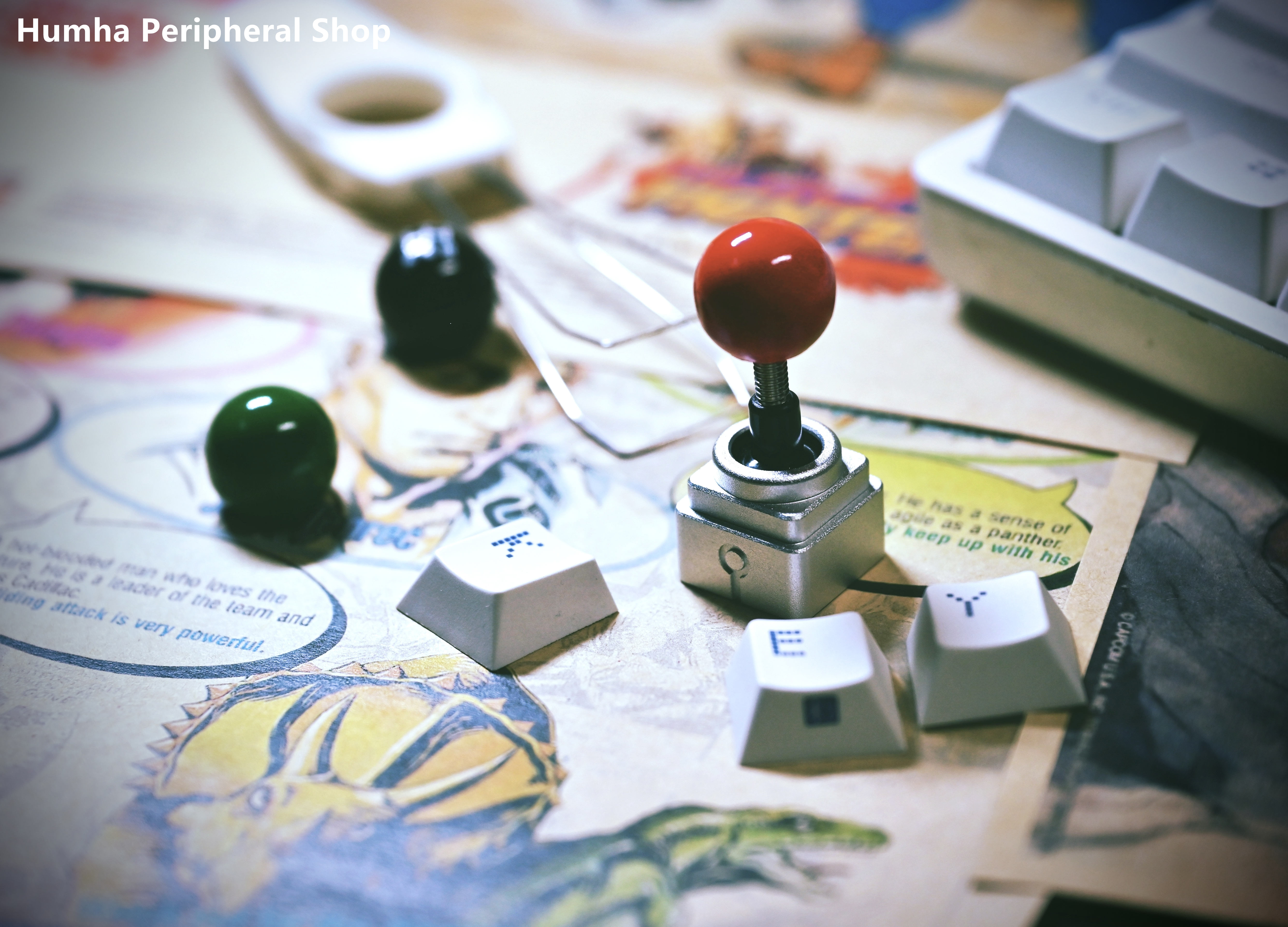 Humha Artisan keycap Joy stick keycap Retro Artisan keycap Mechanical ...