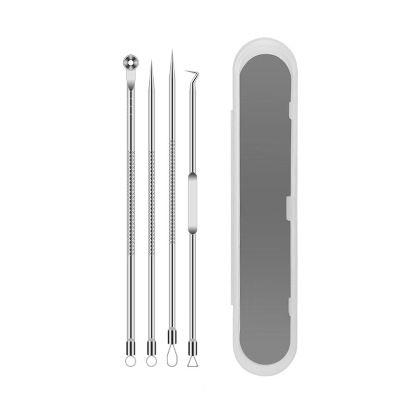 8 Pcs Blackhead Remover Tool Acne Extractor Tweezer Pimple Set with ...