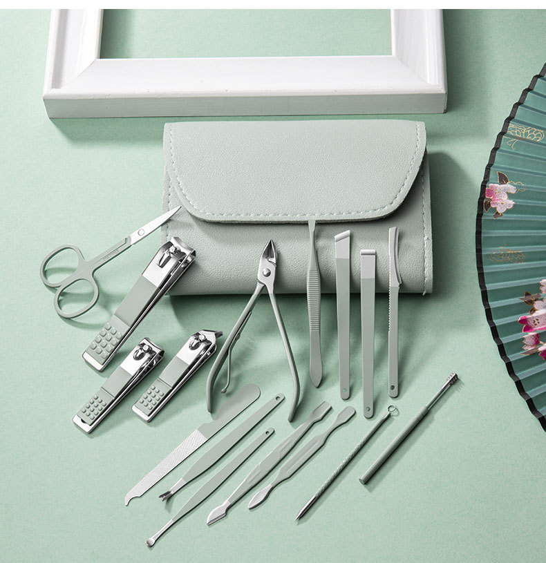 New Nail Cutter Professional Stainless Steel Scissors Grooming Kit Art ...