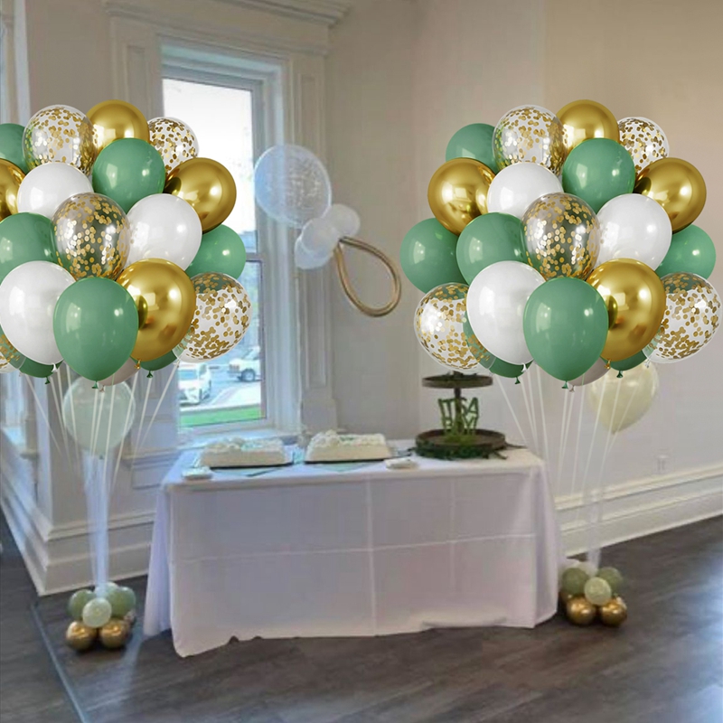 51pcs/set Colorful Balloons Bunch Safety Latex Baloons Purple Blue ...
