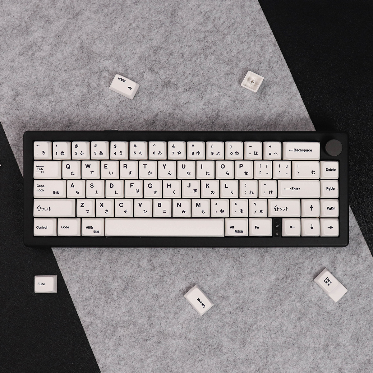 Minimal White Keycaps PBT Dye-sub MDA Profile Keycap Custom Keycaps ...