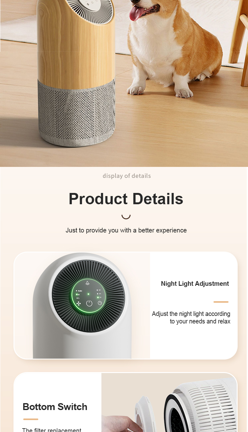 【SG Stock】Hysure Fillo™ Air Purifier H13 Carbon Filter Formaldehyde ...