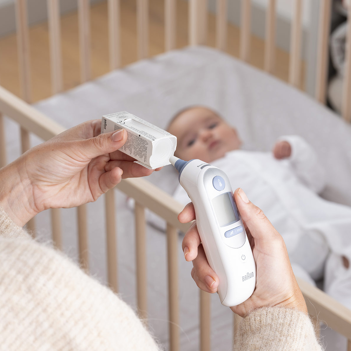 【Ship 24h】【One Year Warranty】 Braun Thermoscan IRT6520 Original ear