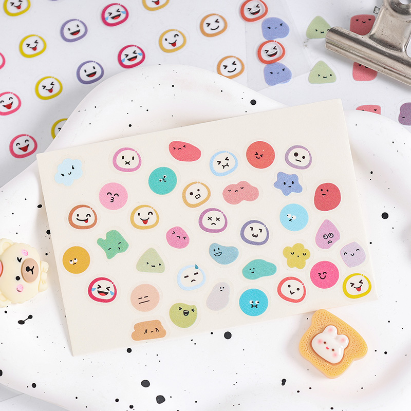 Penlab 8sheet Symphony Expressions Deco Stickers Pack Cute Cartoon ...
