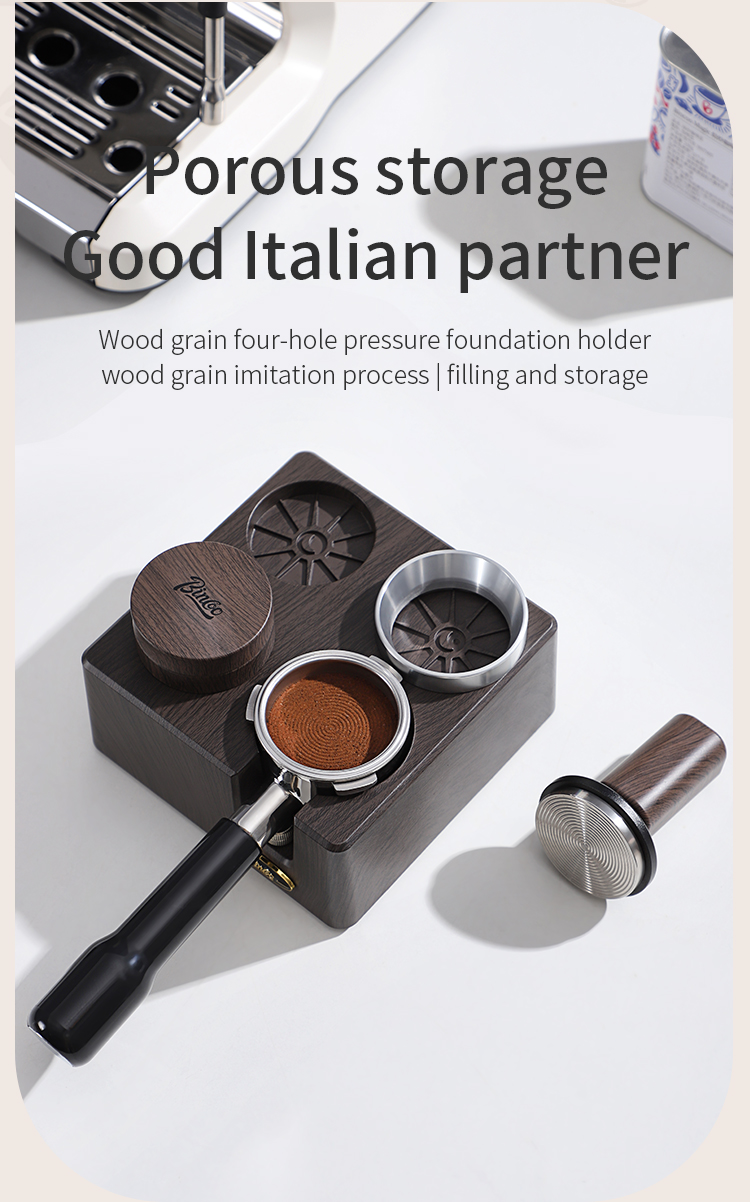 BINCOO Espresso Coffee Cloth Powder Dispenser Base Multi-Functional ...
