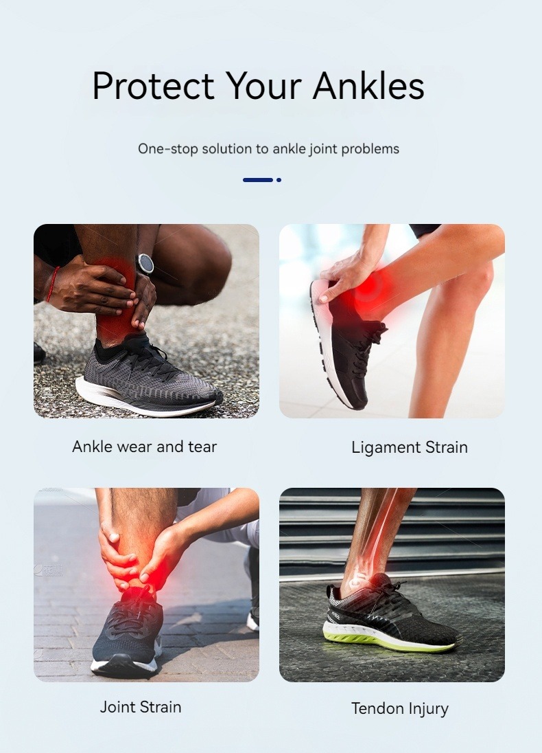 Rigorer Basketball Ankle Support Protection High Elastic Adjustable ...