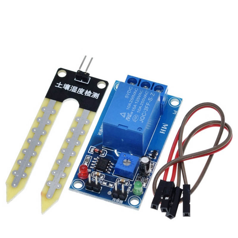 Soil Moisture Sensor Relay Module 5V/12V for Automatic Humidity-based ...