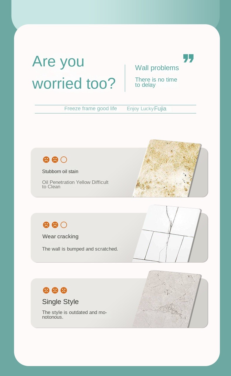 Faux Tile Wall Stickers SelfAdhesive Stickers Waterproof Moistureproof