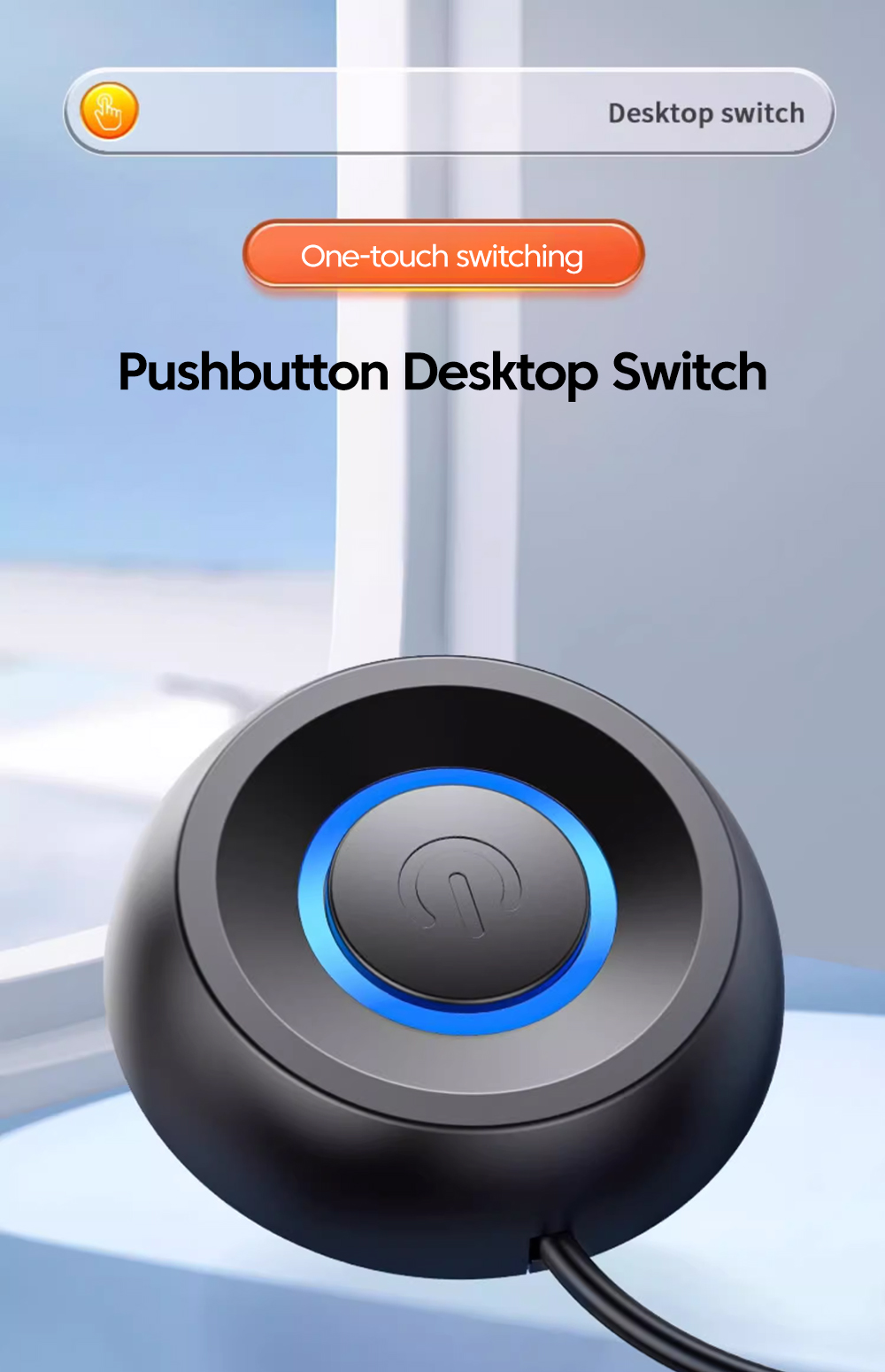 PC Power Button Desktop PC Computer Case Power Switch On Off HDD Push ...