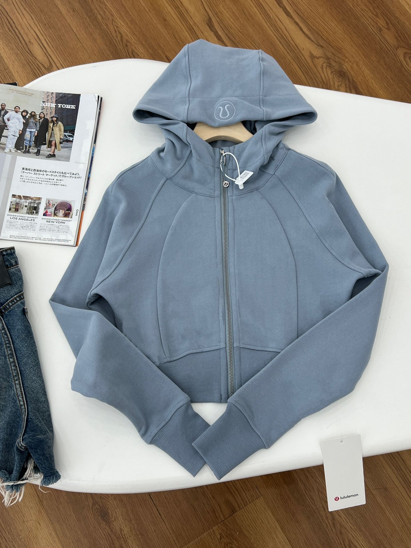 Lululemon scuba hoodie grey best sale