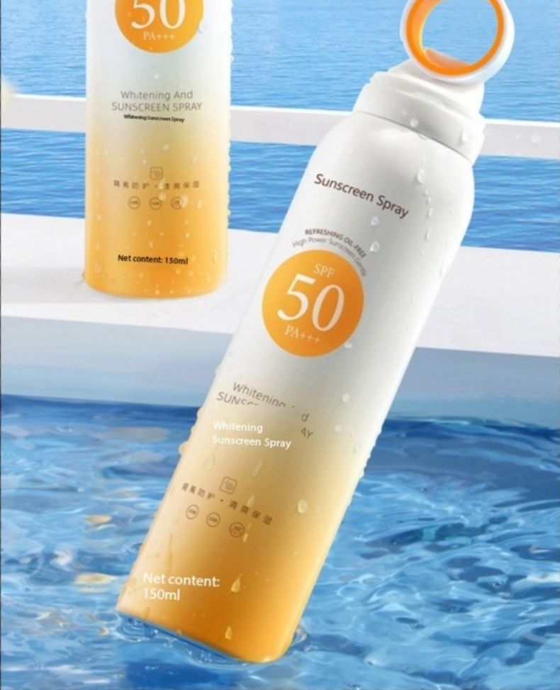 【SG】Sunscreen Spray SPF50 PA+++ UV Protection 150ml Sunburn Tanning ...