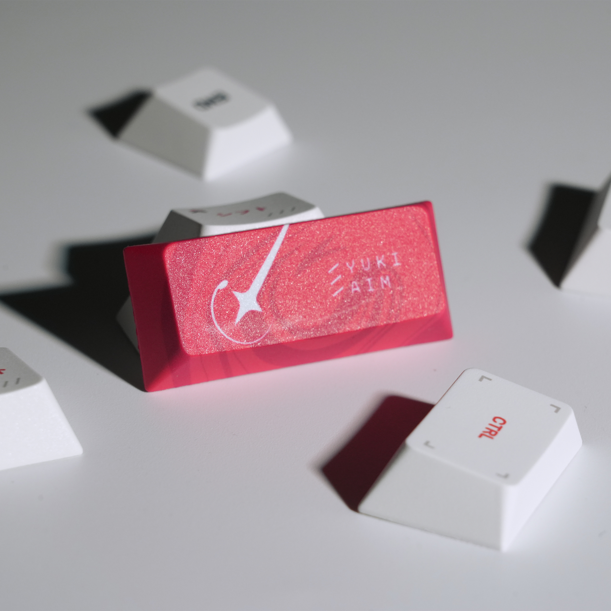 XVX Yuki Aim Keycaps Cherry Profile Dye Sub PBT Anime Japanese ...