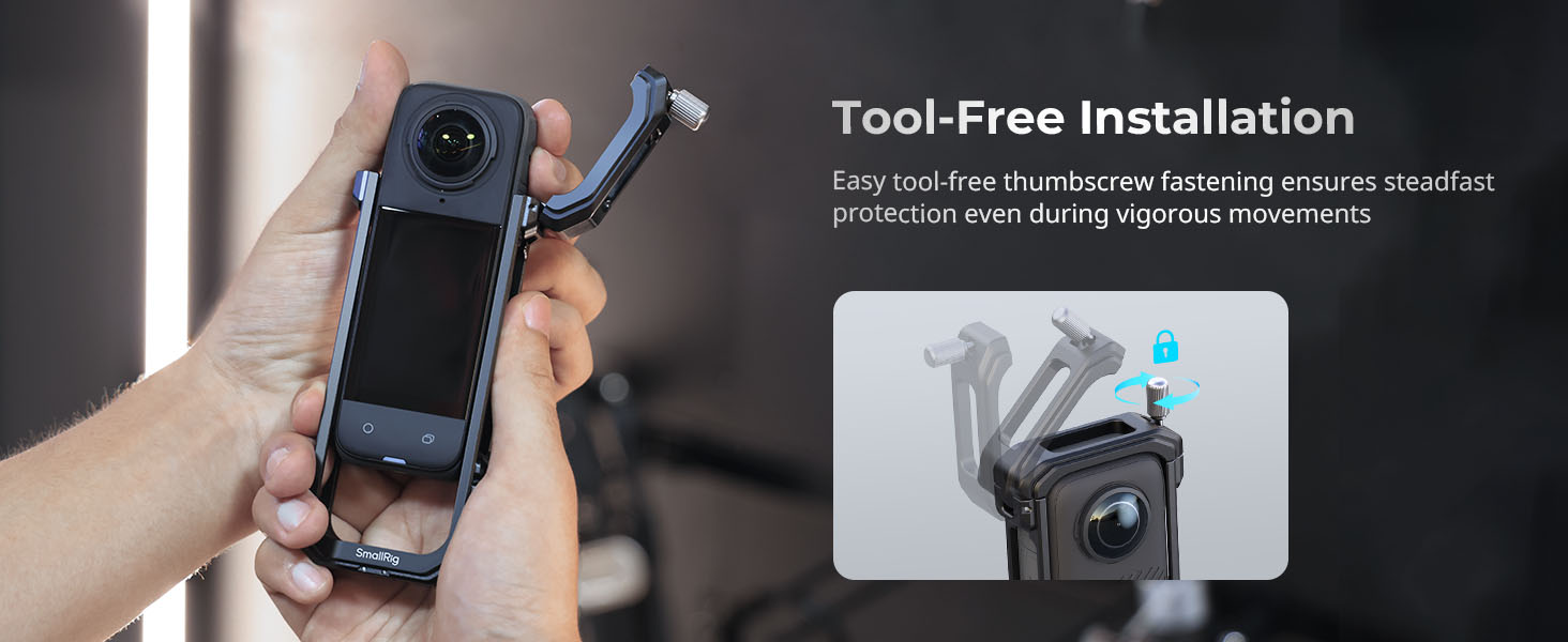 SmallRig Cage for Insta360 X4 4278 | Shopee Singapore