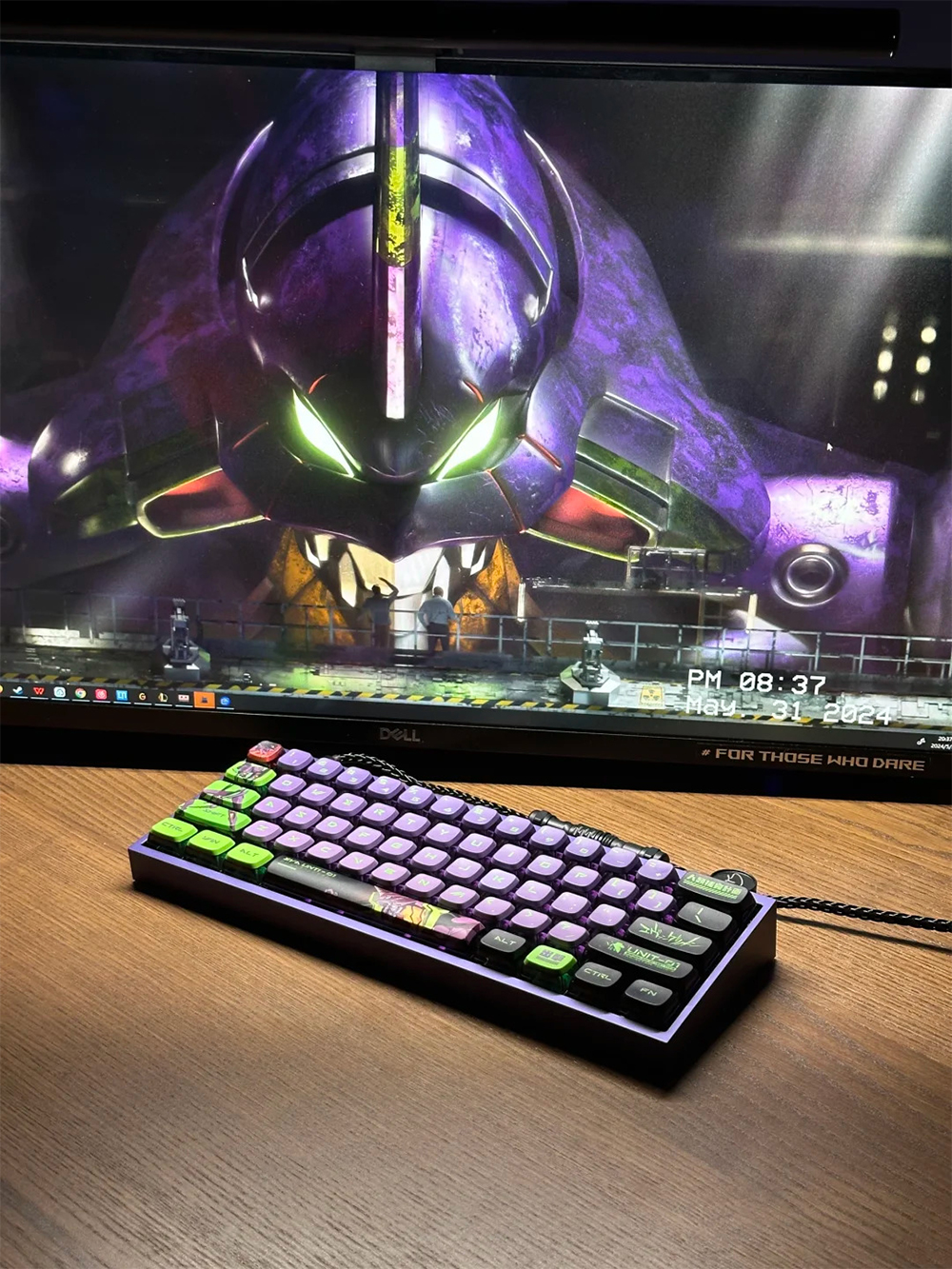 Pokemon Gengar Pudding Keycap OEM Profile PBT EVA Asuka Kuromi Frieren ...